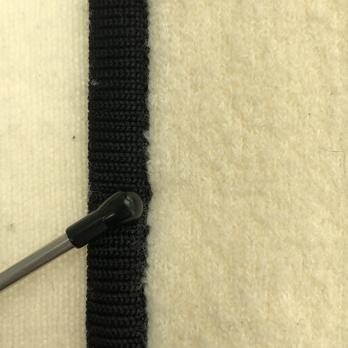 Tomorrowland BALLSEY / トゥモローランドボールジー ウールナイロンブークレー フロント オープン カーディガン