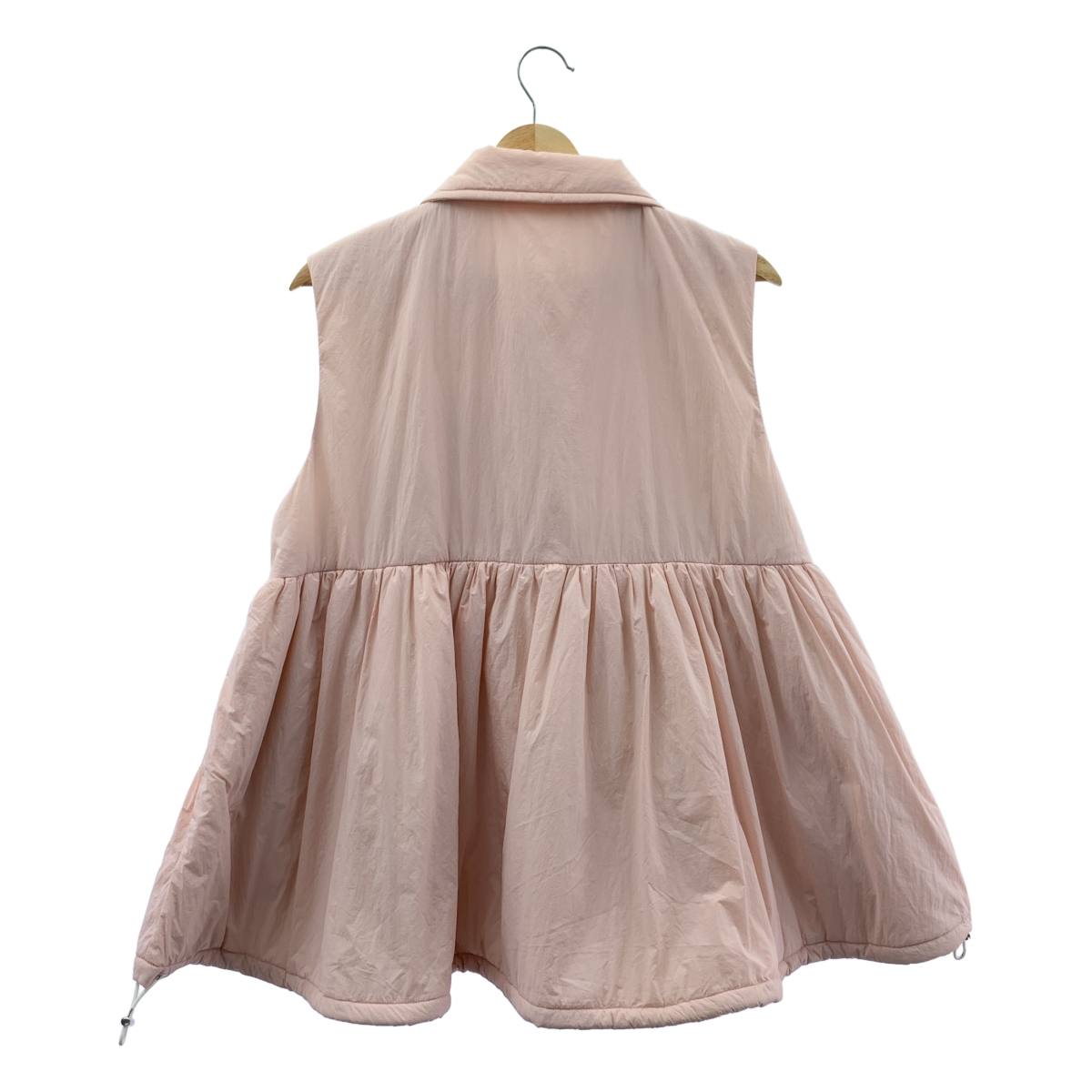 その他 scallop pocket W zip vest ベスト