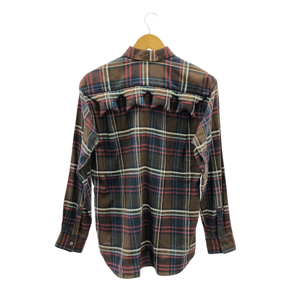 COMME des GARCONS SHIRT / コムデギャルソンシャツ パッデッドスターヨーク コットン チェック 長袖 シャツ