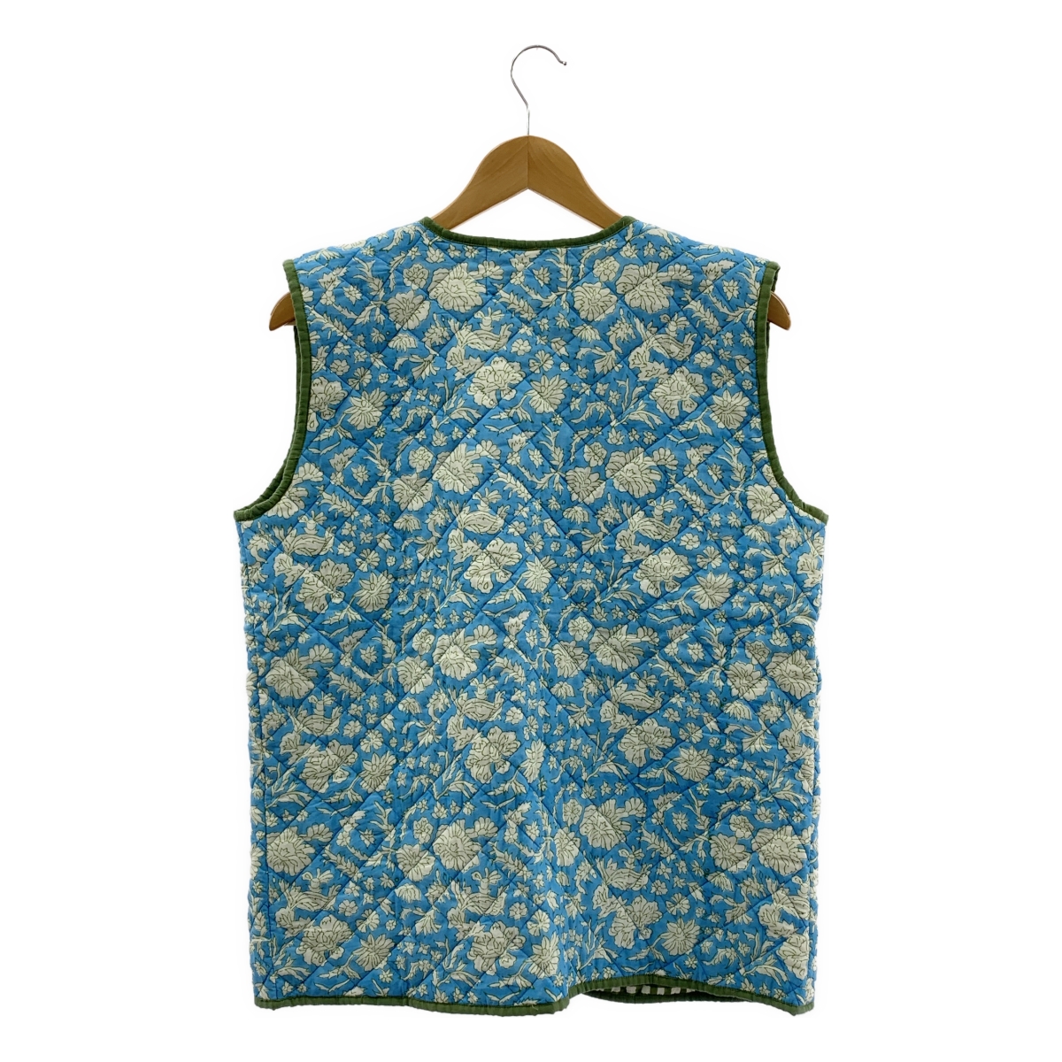 SZ Blockprints / エスゼットブロックプリント MANJU VEST NILA PRINT キルティングベスト