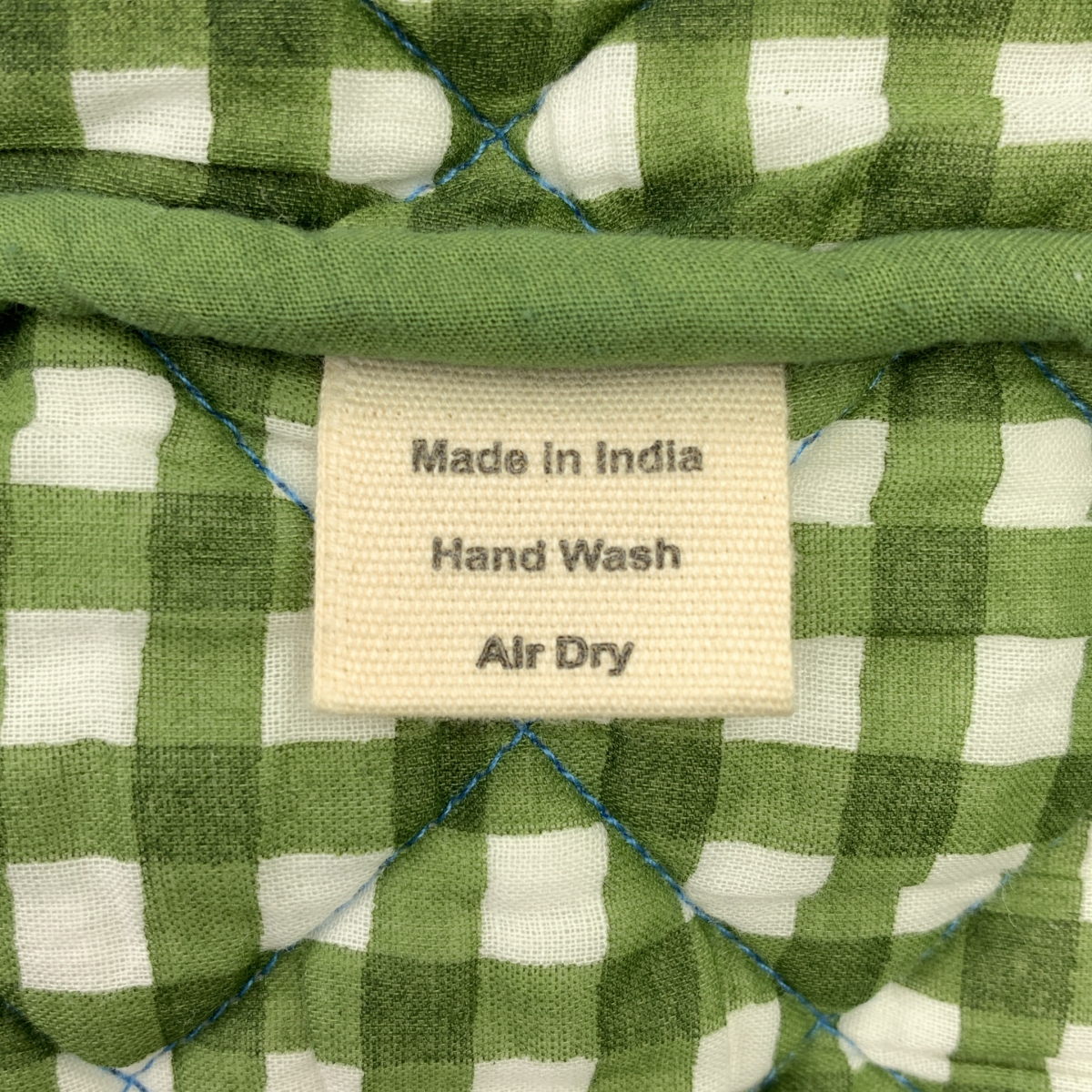 SZ Blockprints / エスゼットブロックプリント MANJU VEST NILA PRINT キルティングベスト