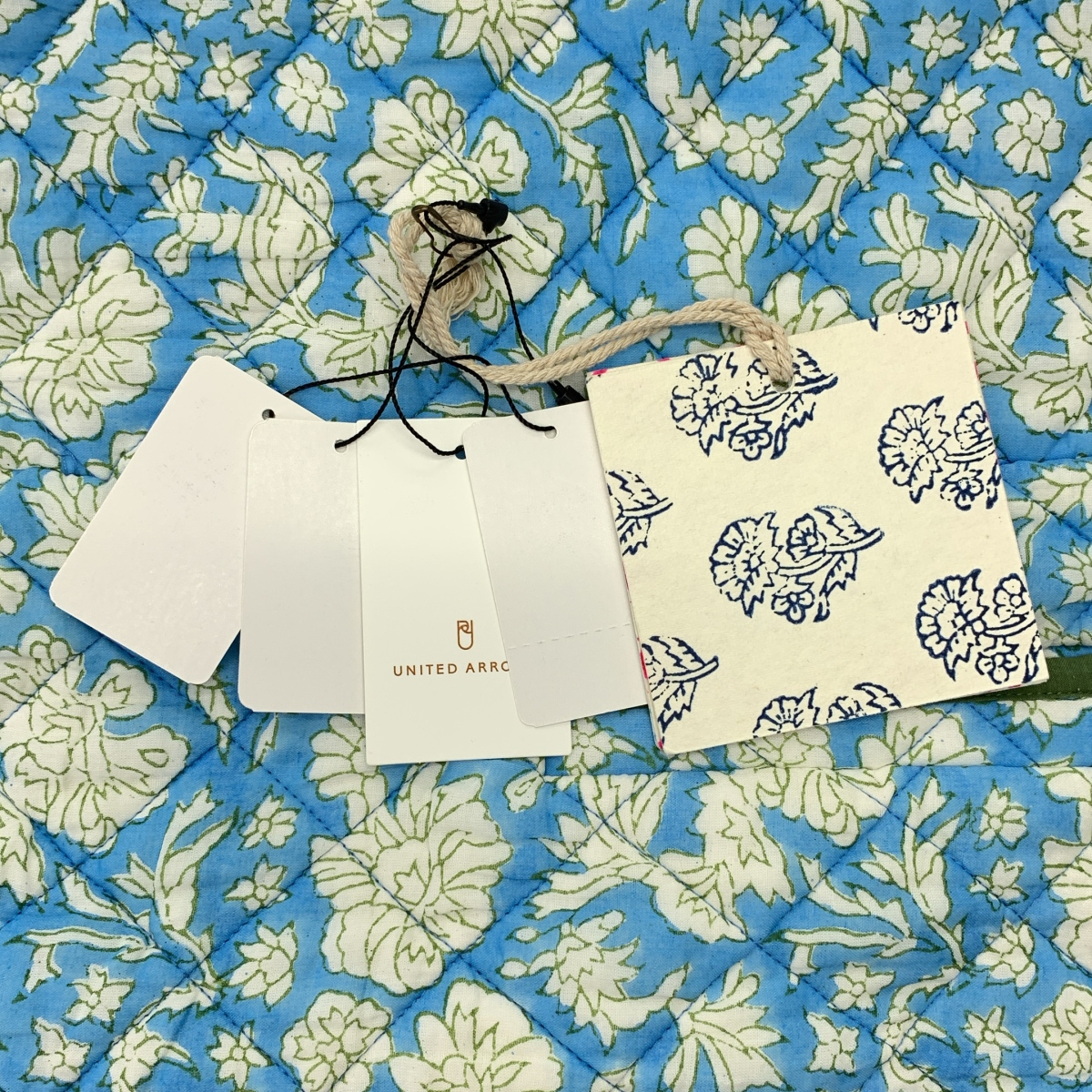 SZ Blockprints / エスゼットブロックプリント MANJU VEST NILA PRINT キルティングベスト