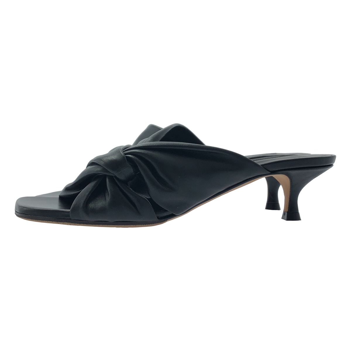 その他 クロスレザー ミュールサンダル