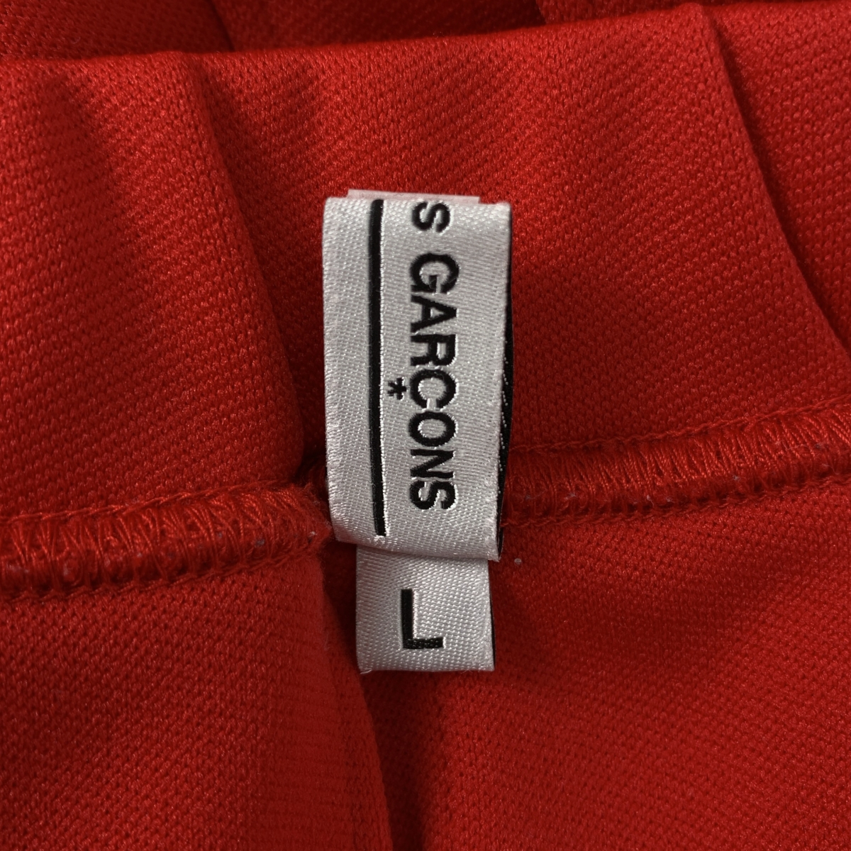 COMME des GARCONS / コムデギャルソン ポリエステル ジャージー プリーツスカート