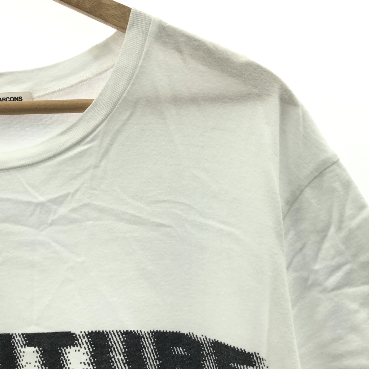 COMME des GARCONS / コムデギャルソン ロゴ クルーネック Tシャツ カットソー