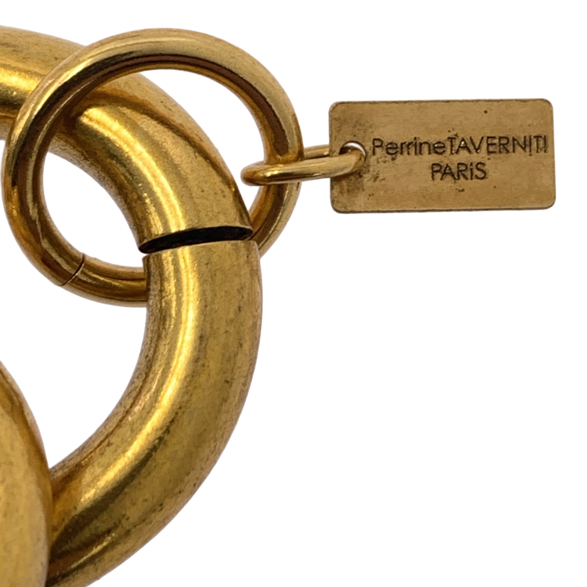 Deuxieme Classe / ドゥーズィエムクラス 【PERRINE TAVERNITI/ペリンヌ タヴェルニーチ】 ビッグチェーン ブレスレット