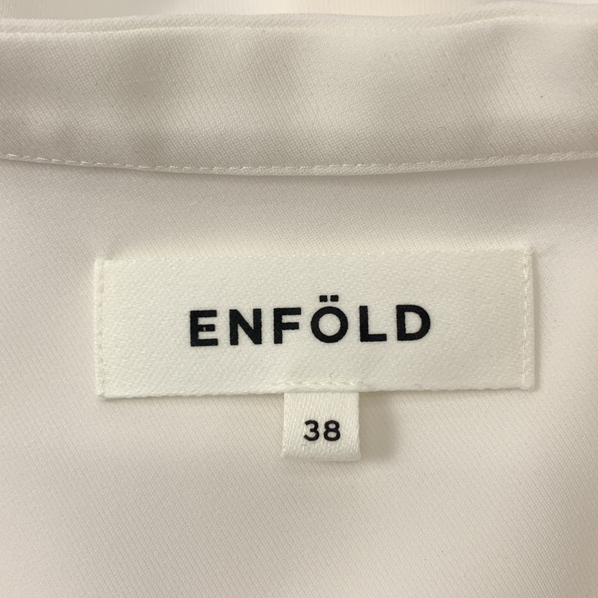 ENFOLD / エンフォルド WIDE-SLEEVES SHIRT ワイドスリーブシャツ