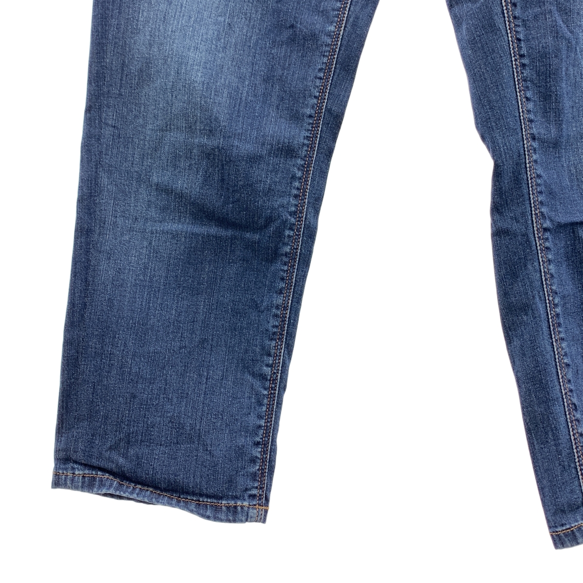 PRADA / プラダ ロゴ レザーパッチ デニム パンツ