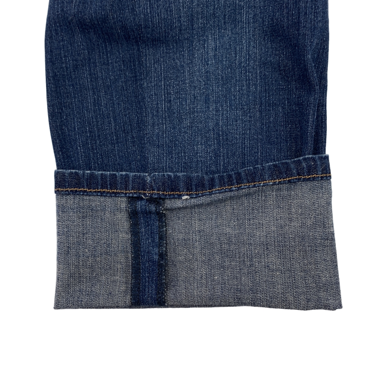 PRADA / プラダ ロゴ レザーパッチ デニム パンツ