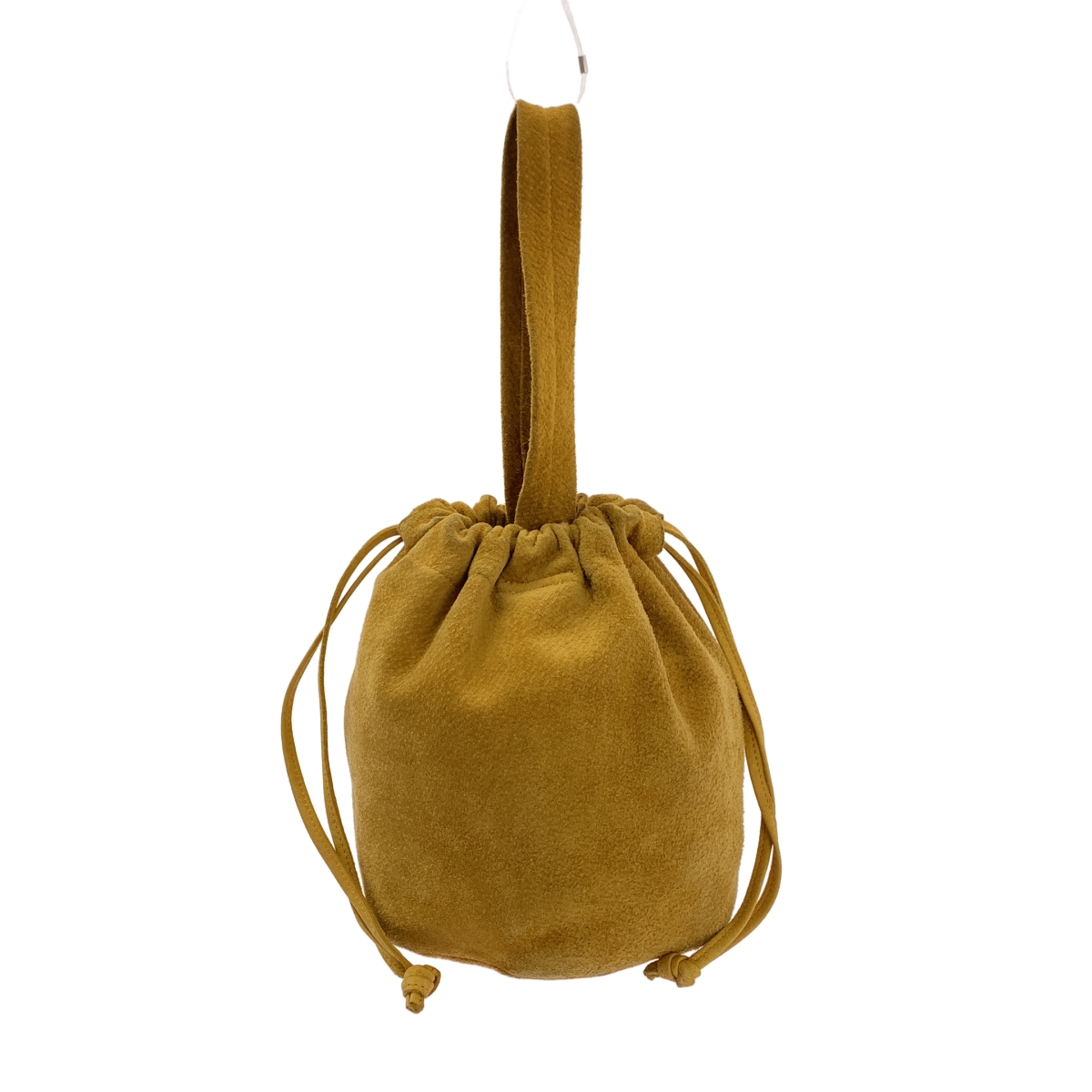 Sasquatchfabrix. / サスクワッチファブリックス LEATHER HELMET BAG スエード 巾着 バッグ