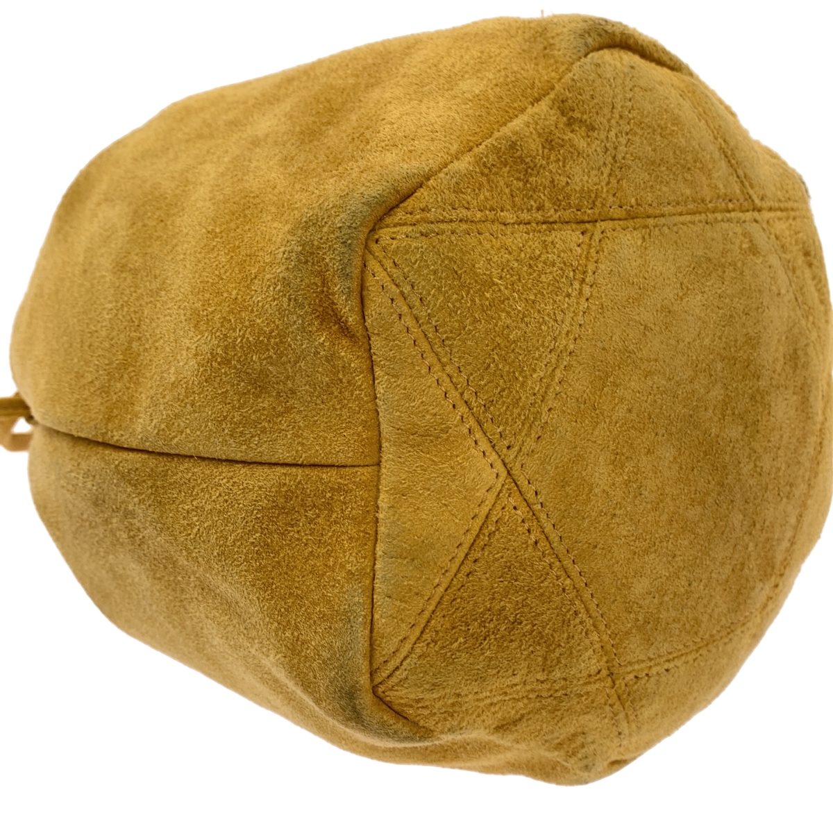 Sasquatchfabrix. / サスクワッチファブリックス LEATHER HELMET BAG スエード 巾着 バッグ