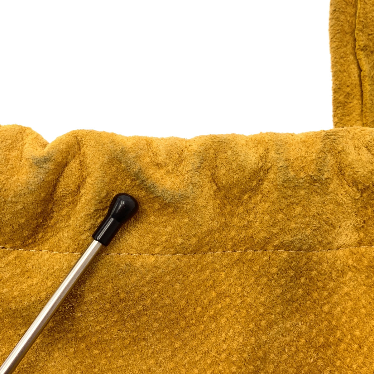 Sasquatchfabrix. / サスクワッチファブリックス LEATHER HELMET BAG スエード 巾着 バッグ