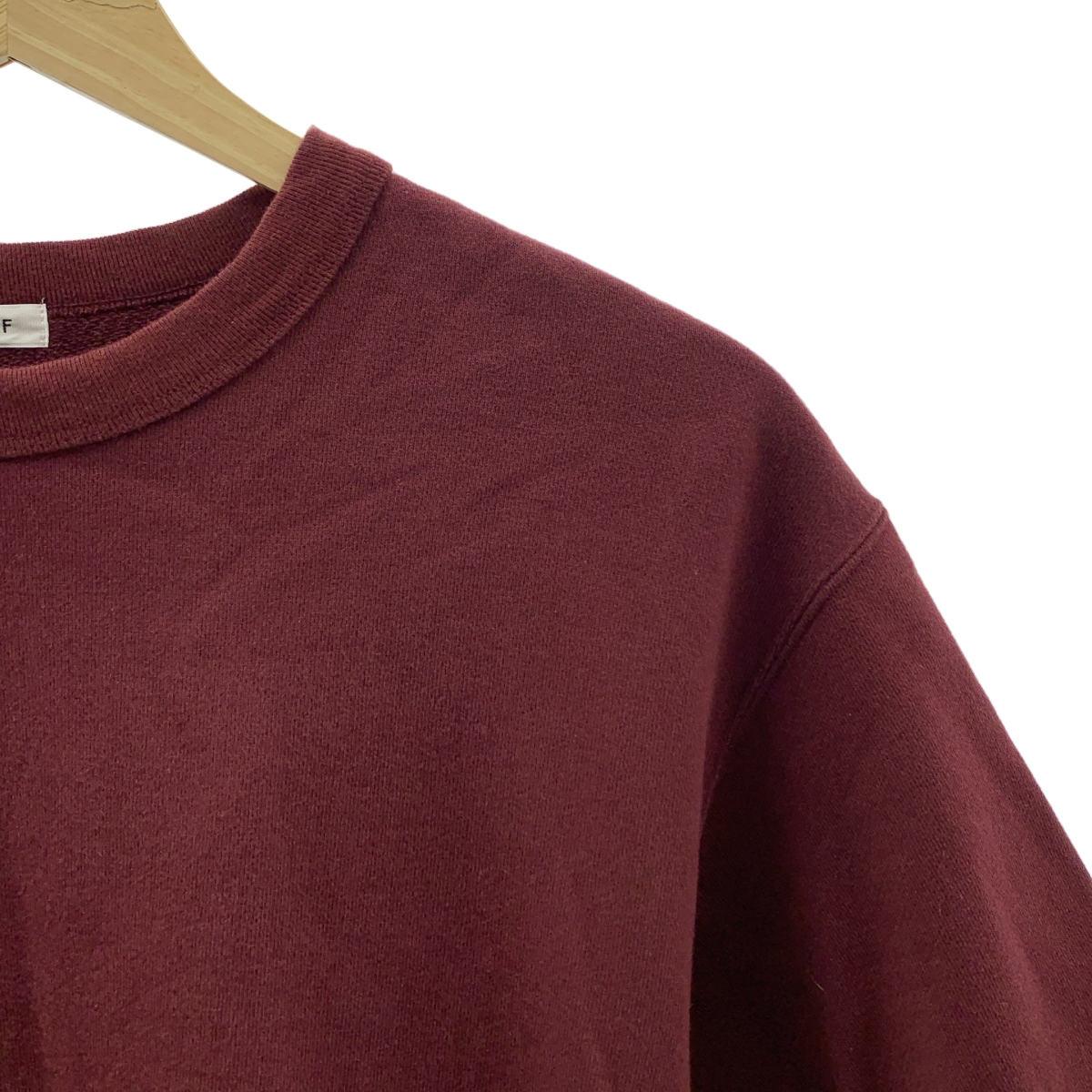 LOEFF / ロエフ コットン クルーネック スウェット トレーナー