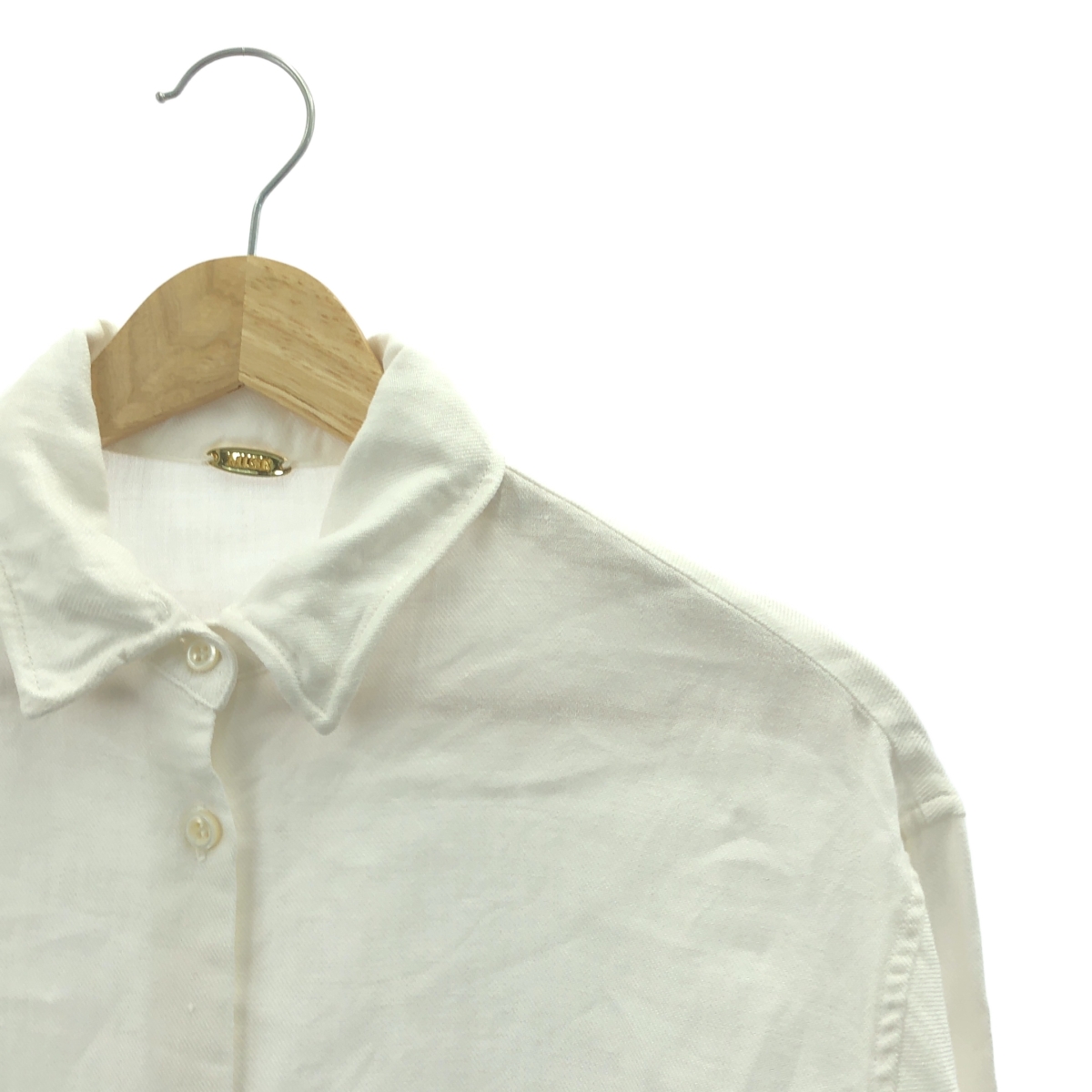 MUSE de Deuxieme Classe / ミューズドゥーズィーエムクラス OGLINEN リネン シャツ