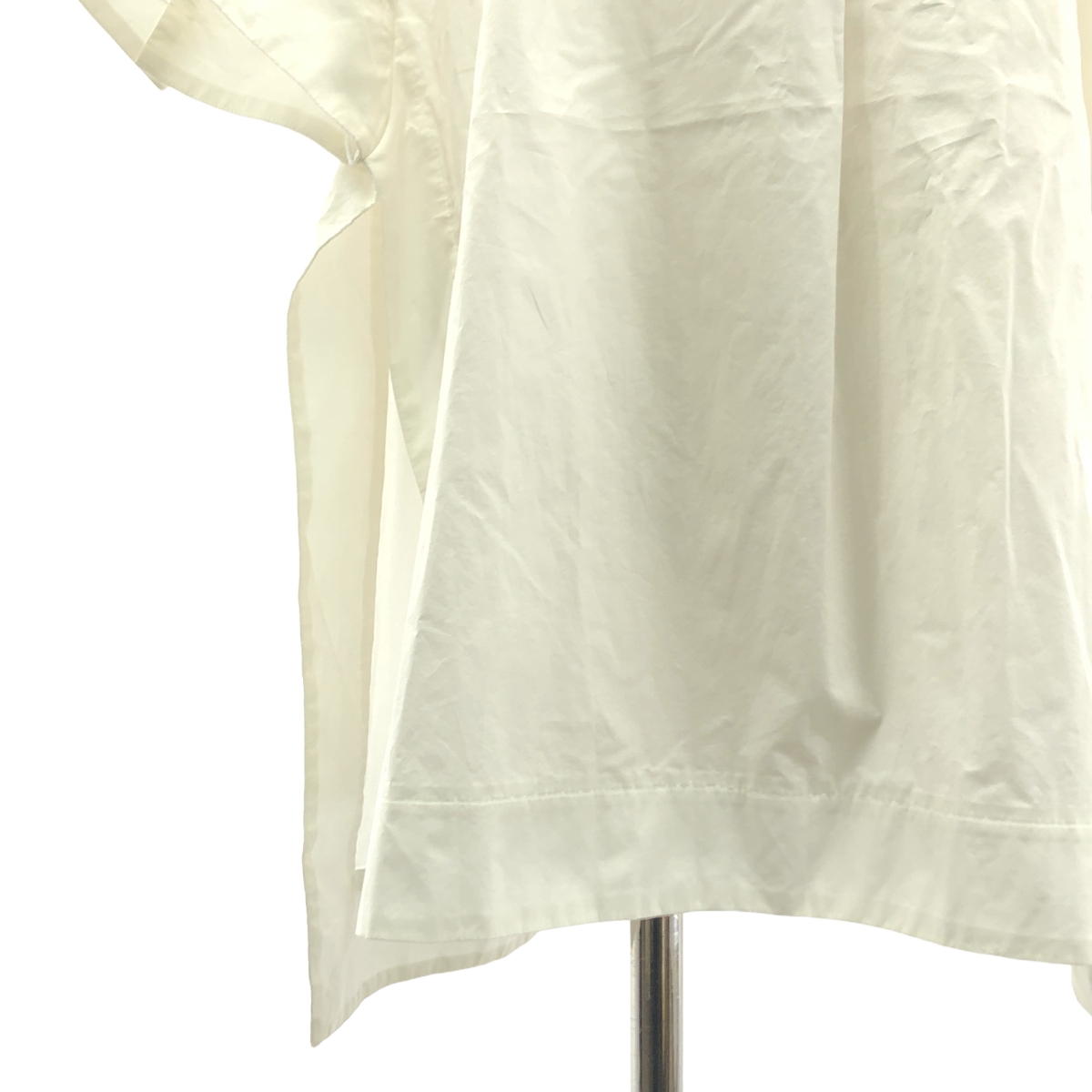 その他 スタンドカラー ボリューム ブラウス