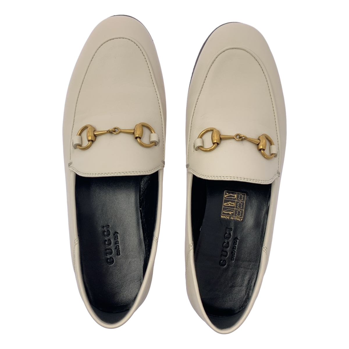 GUCCI / グッチ 414998 ブリクストン レザー ホースビット ローファー