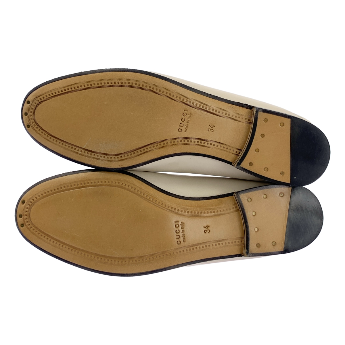 GUCCI / グッチ 414998 ブリクストン レザー ホースビット ローファー