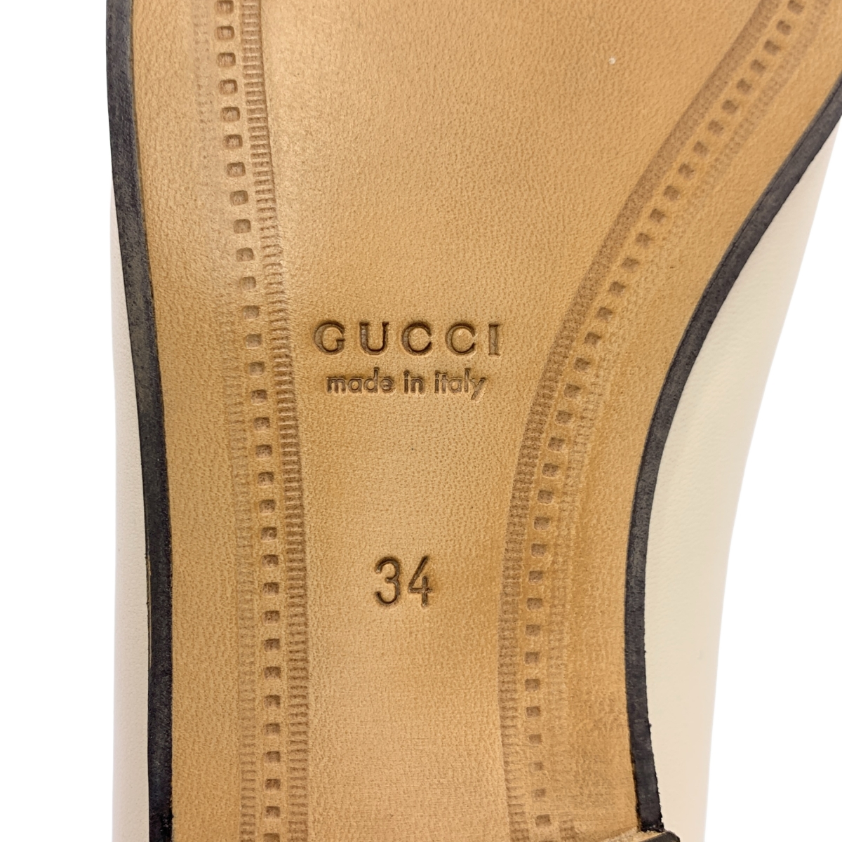 GUCCI / グッチ 414998 ブリクストン レザー ホースビット ローファー