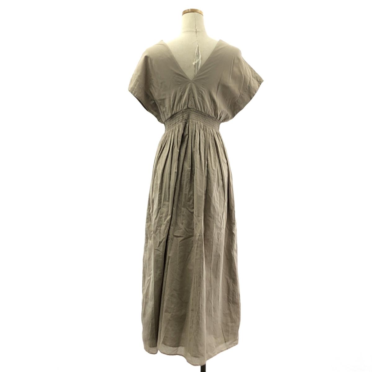 MARIHA / マリハ 夏の光のドレス / ウエストギャザー ボリューム ワンピース / 裏地付き