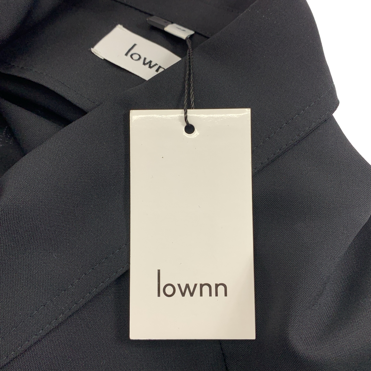 LOWNN / ローン ウール モヘア ノースリーブ ダブルジップ ジャケット