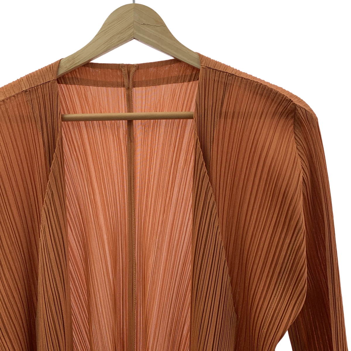 PLEATS PLEASE ISSEY MIYAKE / プリーツプリーズイッセイミヤケ プリーツ フリンジ ロングカーディガン