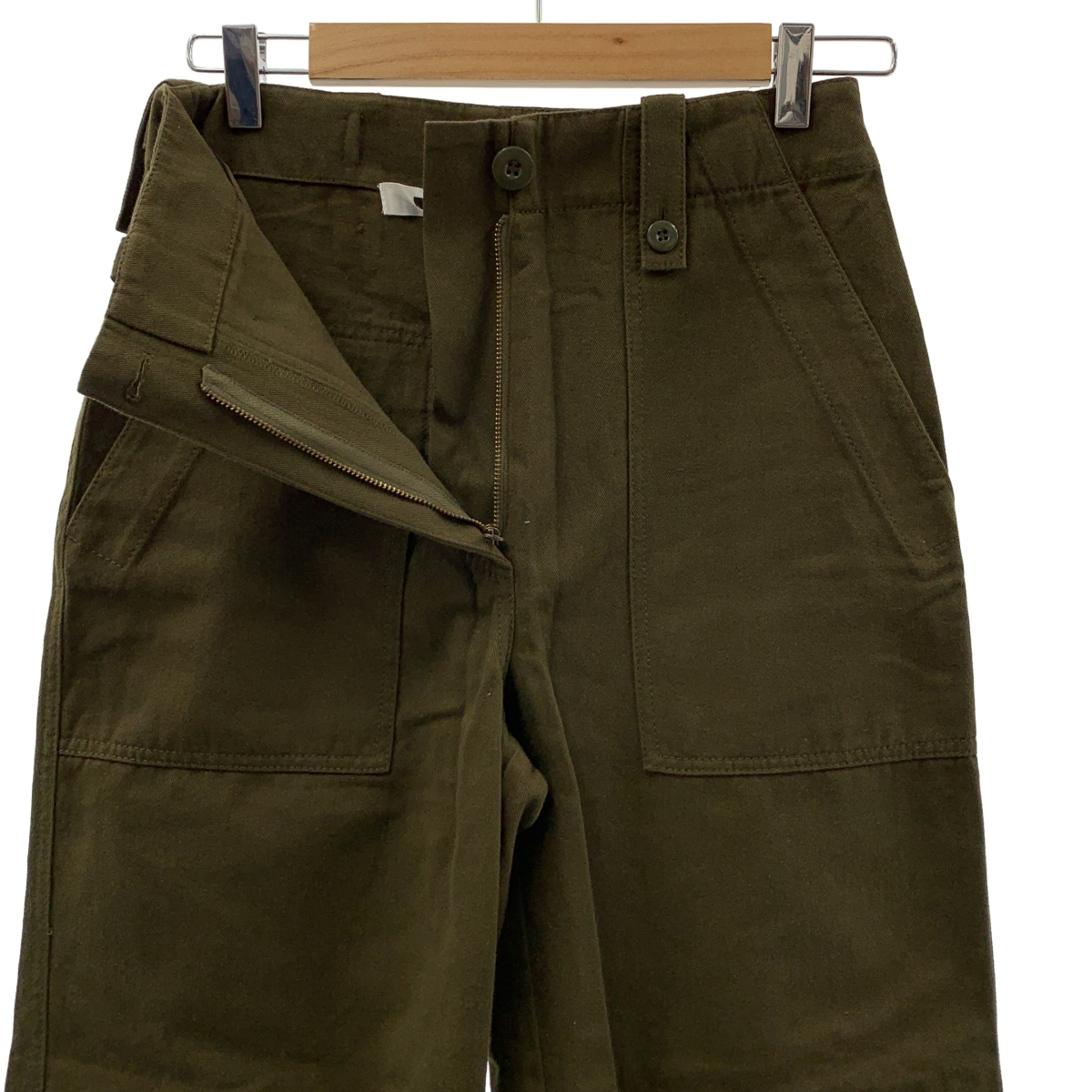 McQ / マックキューアレキサンダーマックイーン コットン ミリタリー ワインド パンツ