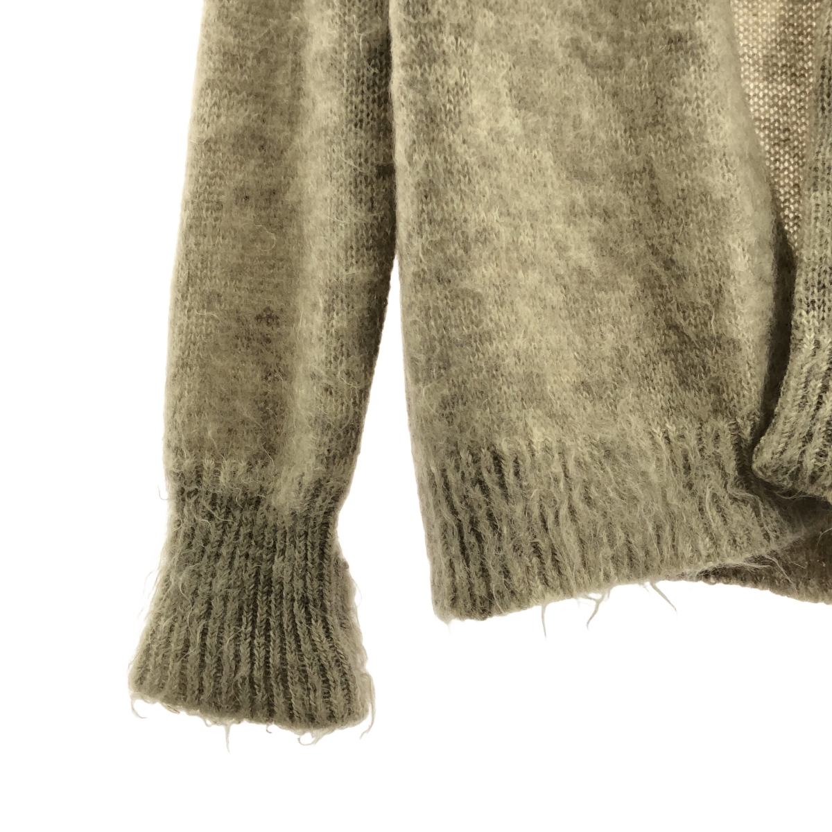 JUN MIKAMI / ジュンミカミ モヘア混 ロングニット カーディガン