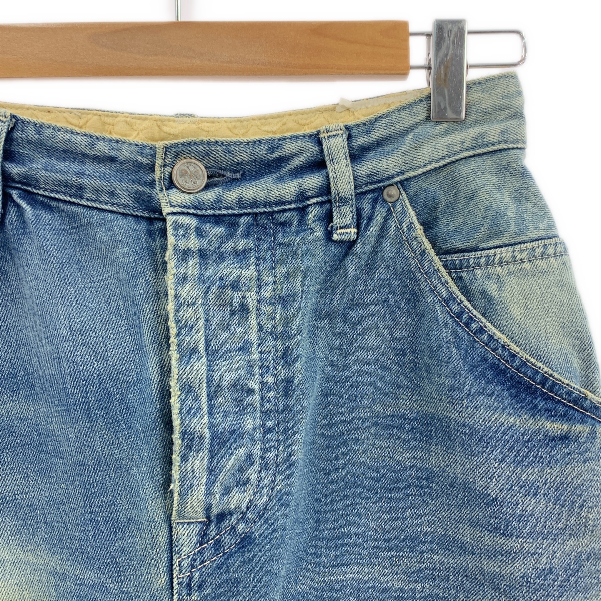 mina perhonen / ミナペルホネン always balloon wide バルーン ワイド デニム パンツ