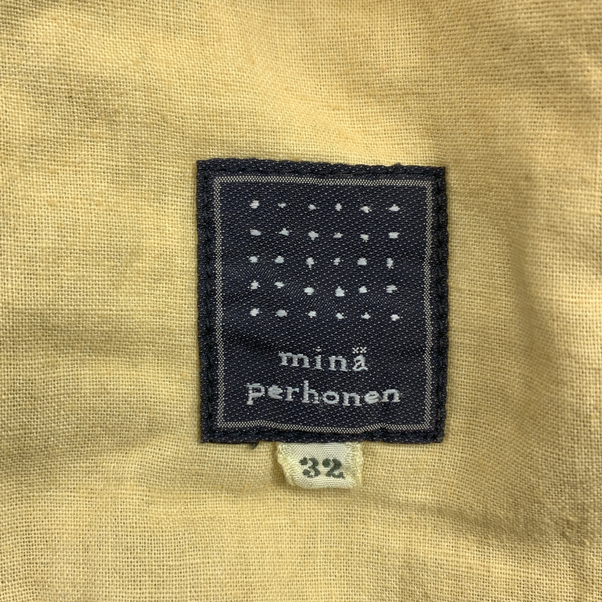 mina perhonen / ミナペルホネン always balloon wide バルーン ワイド デニム パンツ