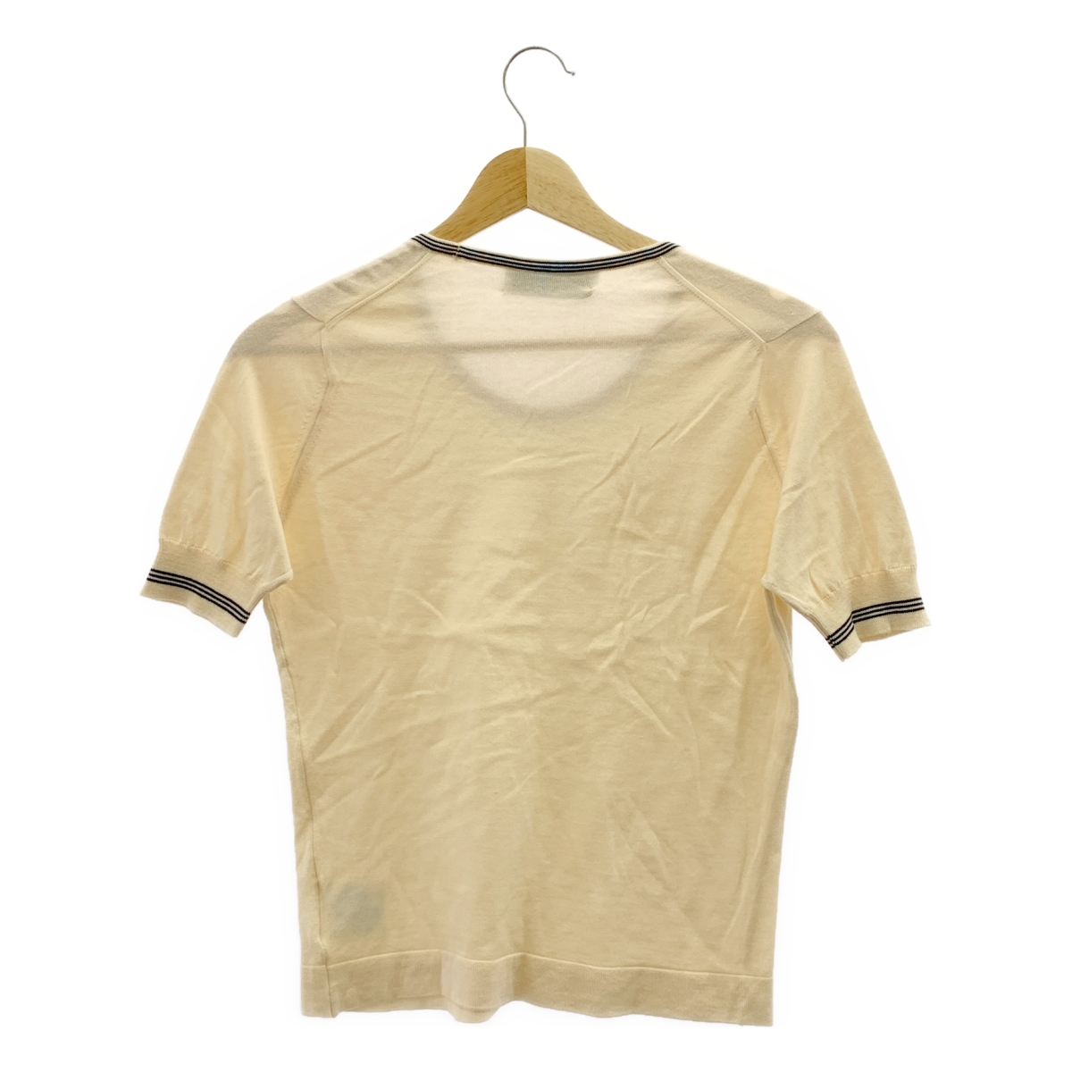 JOHN SMEDLEY / ジョンスメドレー シーアイランドコットン リブライン ニットTシャツ