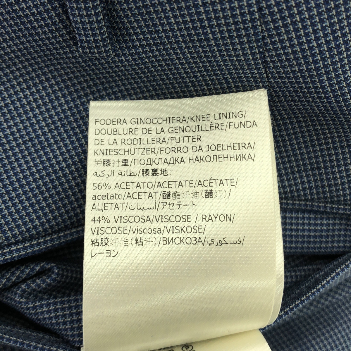 INCOTEX / インコテックス チェック スラックス パンツ