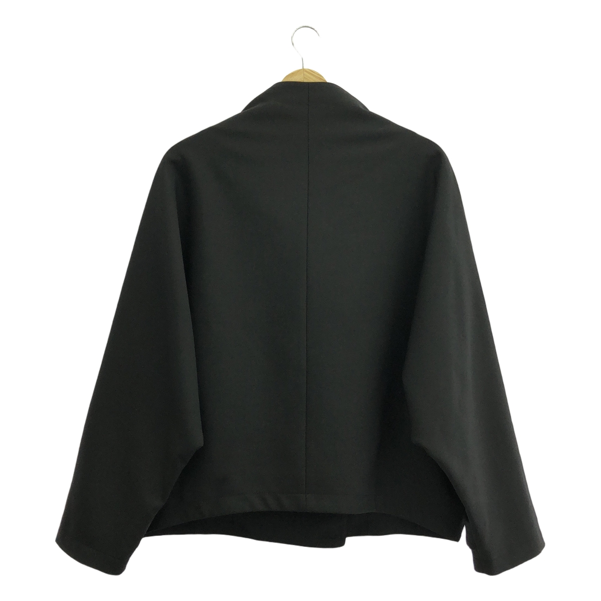 MAISON FLANEUR / メゾンフラネール ハイネック ダブル オーバー ジャケット / 総裏地