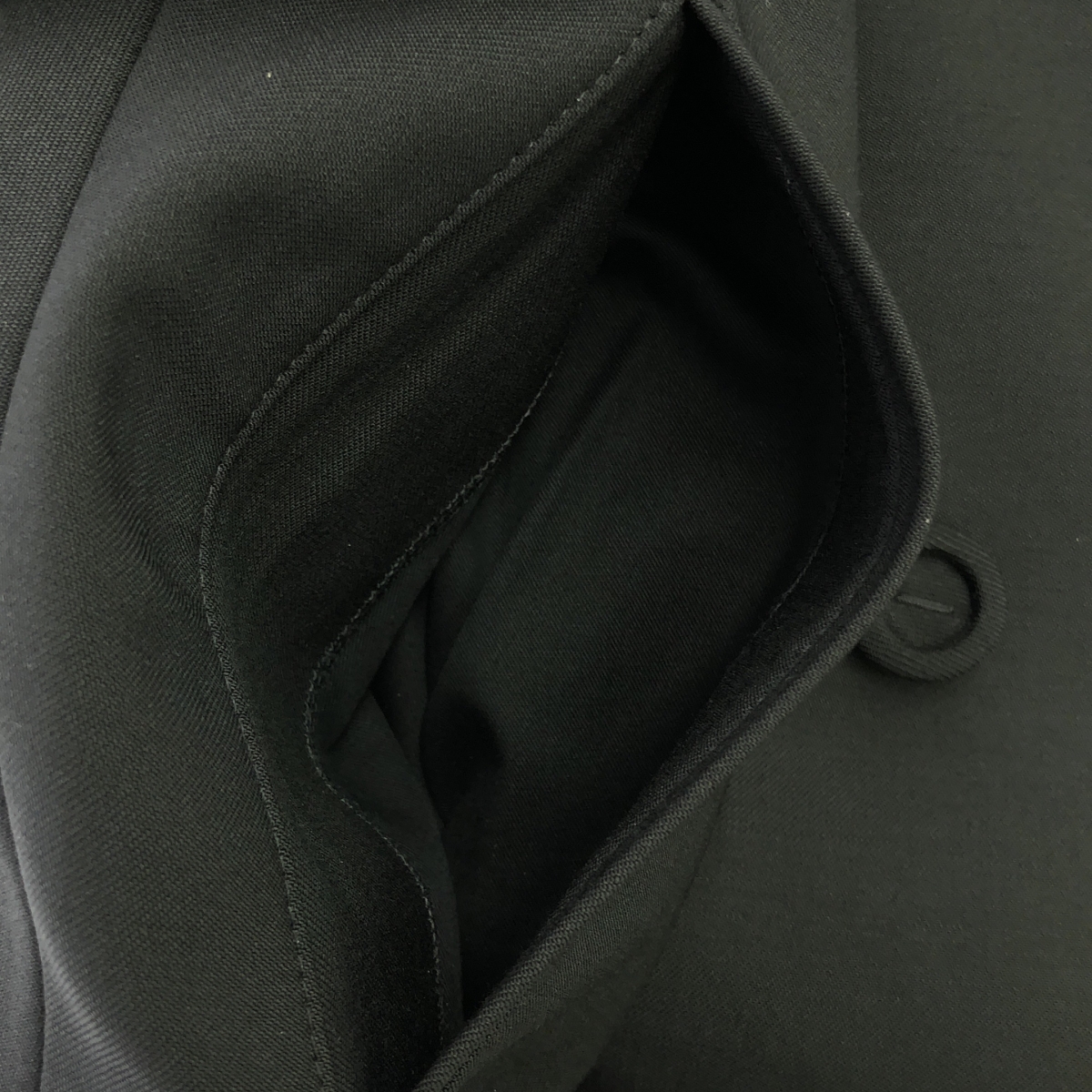 MAISON FLANEUR / メゾンフラネール ハイネック ダブル オーバー ジャケット / 総裏地