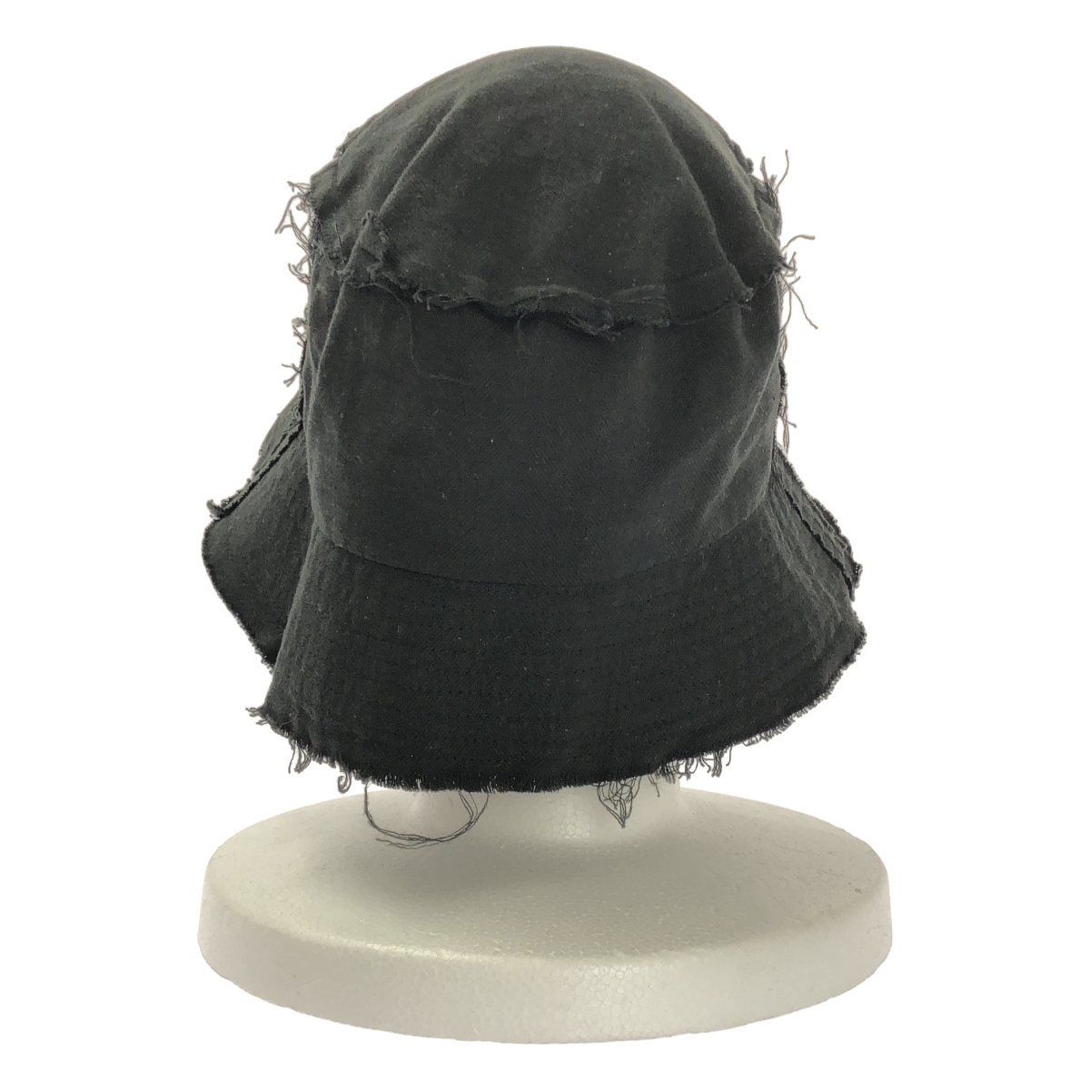 S'YTE YOHJI YAMAMOTO / サイトヨウジヤマモト Li/C Washer Twill Cut Off Long Brim Hat / カットオフ インサイドアウト バケットハット 帽子