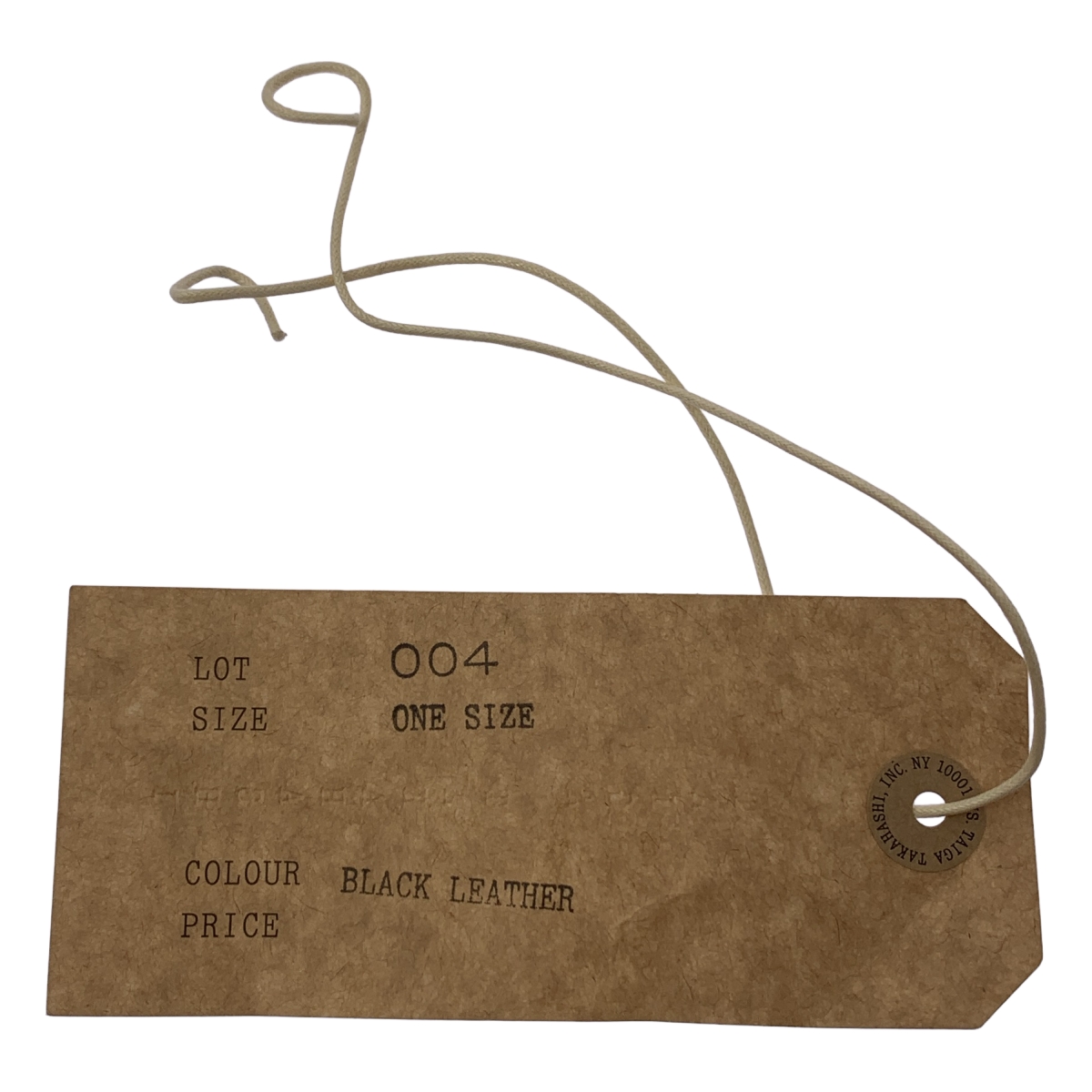 TAIGA TAKAHASHI / タイガタカハシ LOT.004 NEWSBOY BAG HORSE LEATHER ニュースボーイ バッグ ホースレザー