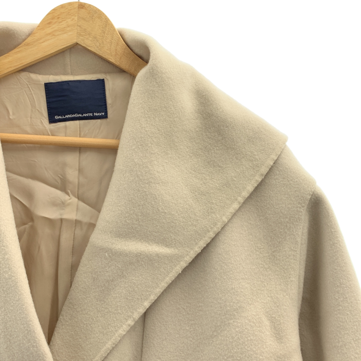 その他 ウール リバーショールコート