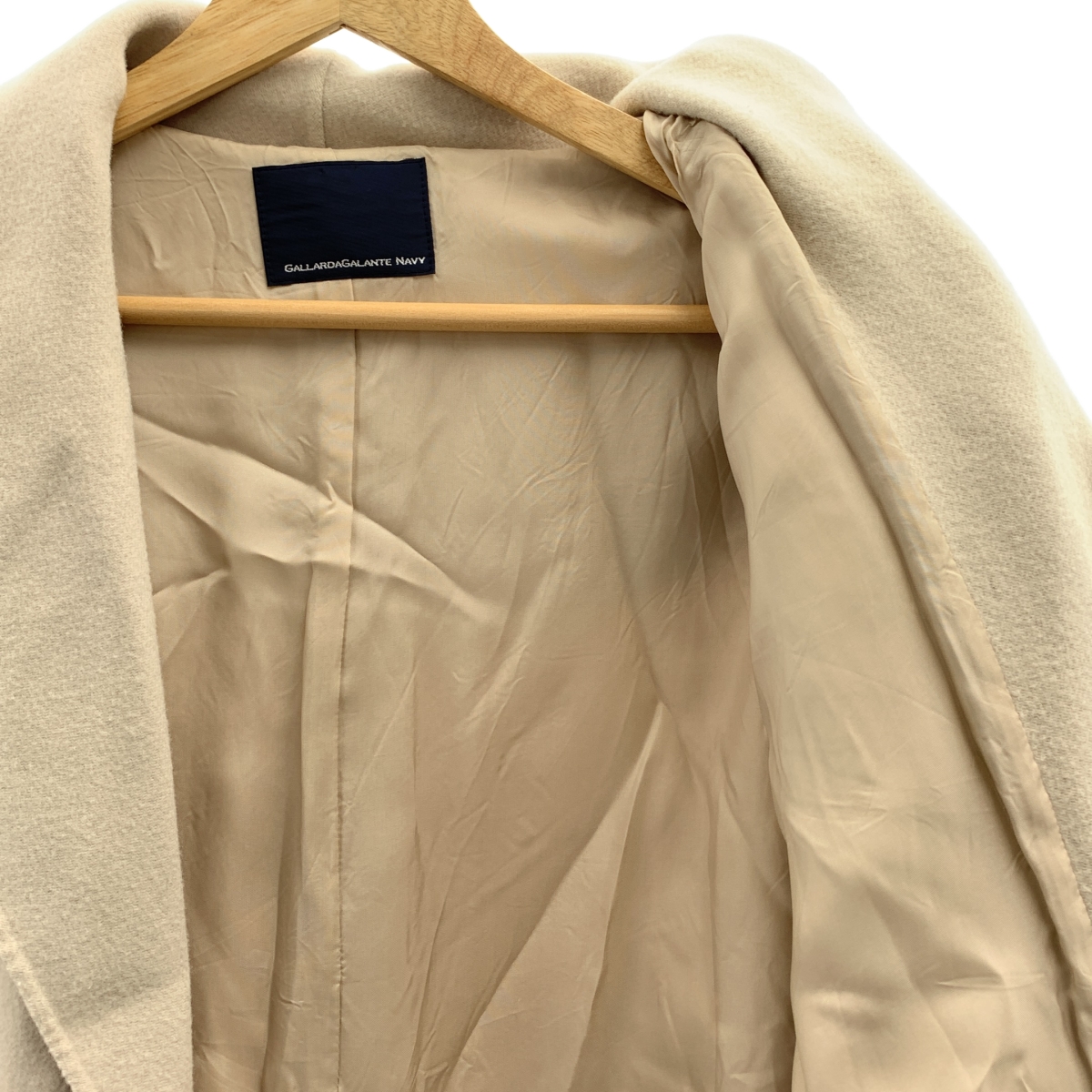 その他 ウール リバーショールコート