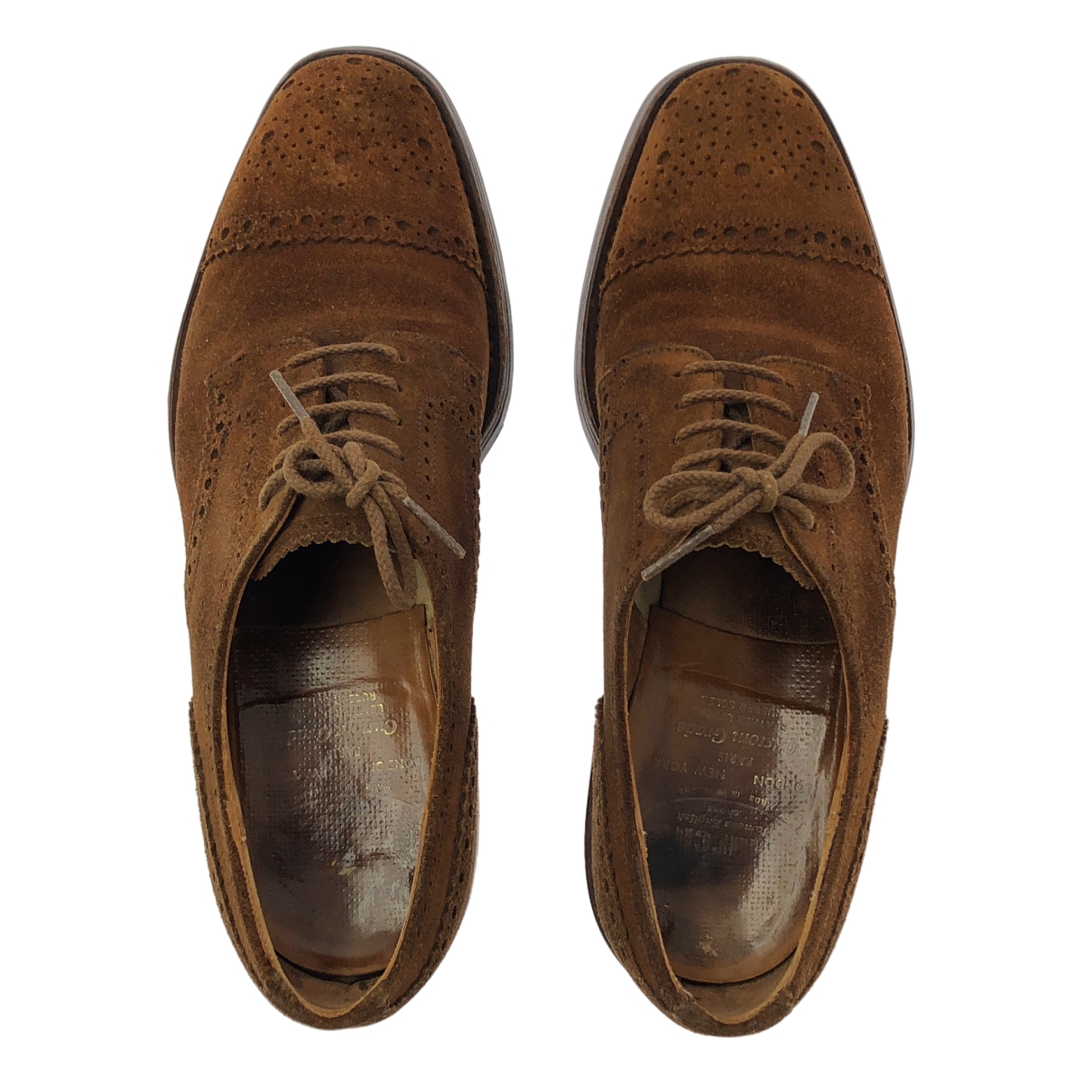 Church's / チャーチ スエード ストレートチップ ドレスシューズ