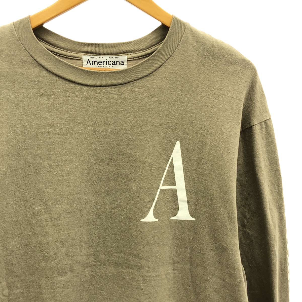 Deuxieme Classe / ドゥーズィエムクラス 【AMERICANA/アメリカーナ】 A PRINT / ロゴ カットソー