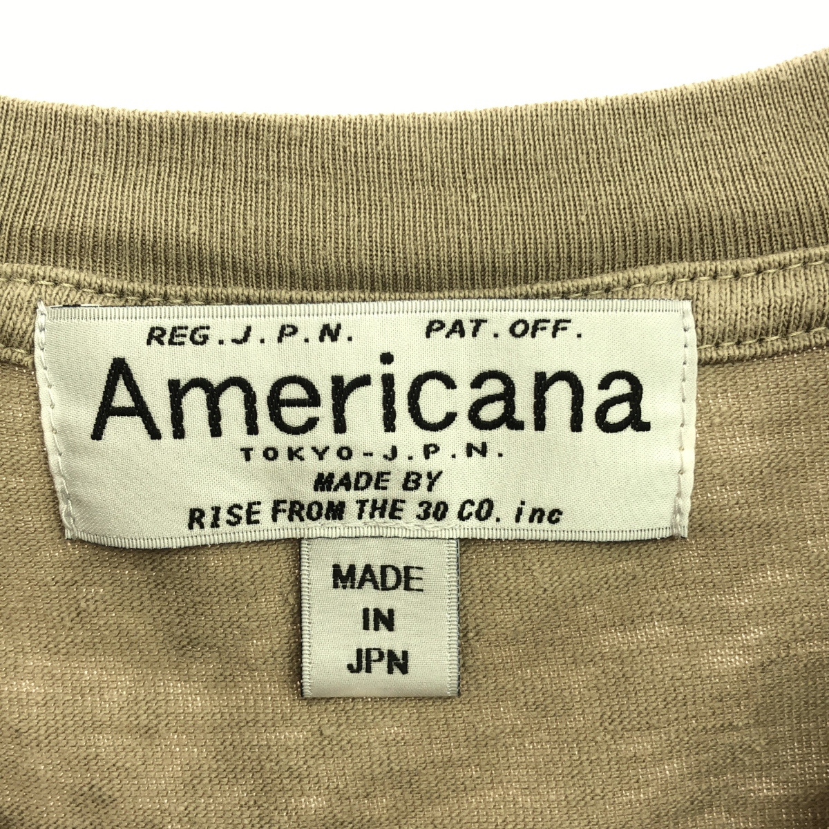 Deuxieme Classe / ドゥーズィエムクラス 【AMERICANA/アメリカーナ】 A PRINT / ロゴ カットソー