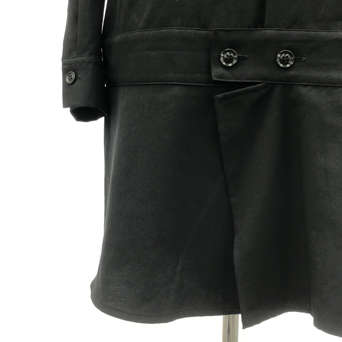 Y's / ワイズヨウジヤマモト ウール ギャバジン ロングシャツ