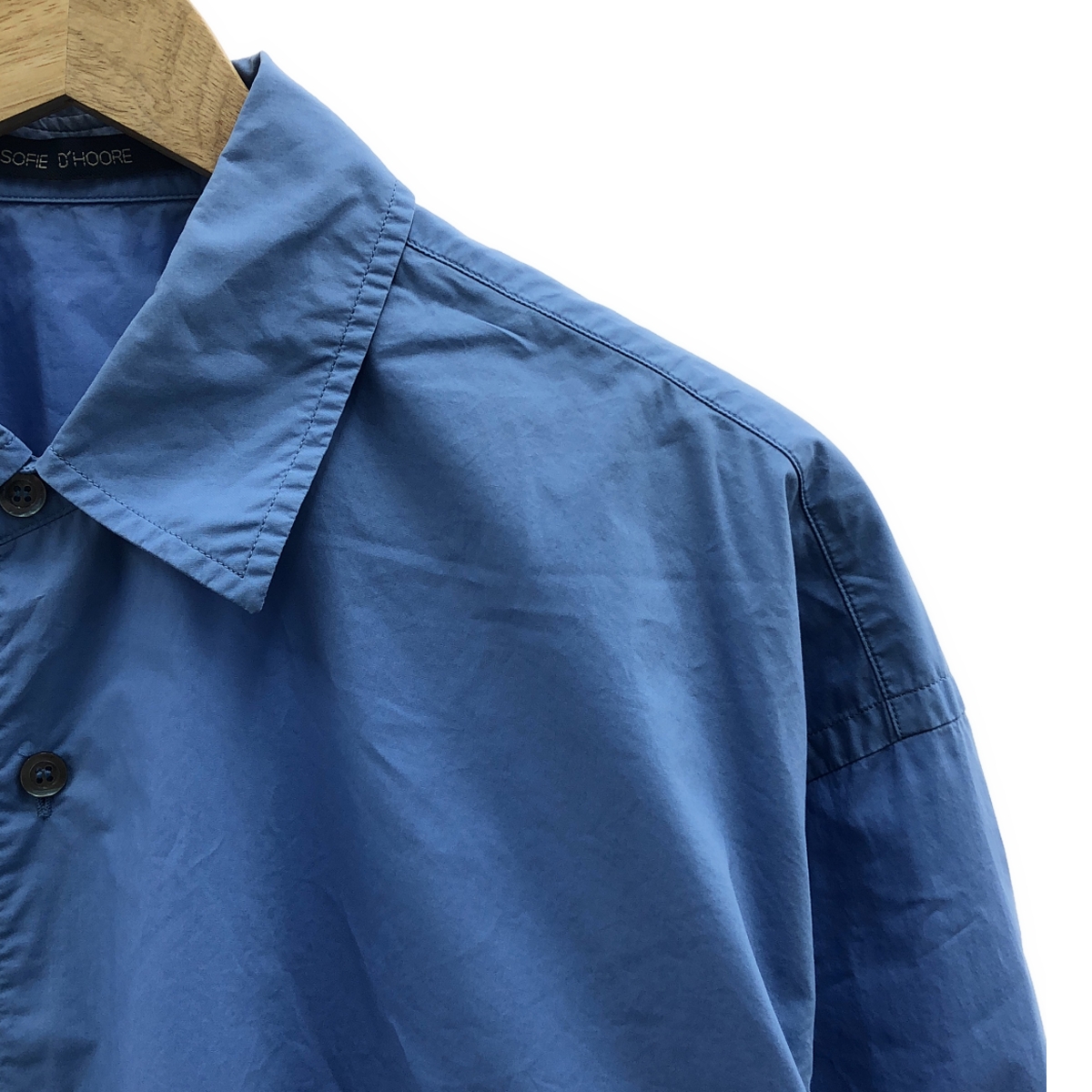 SOFIE D'HOORE / ソフィードール コットン オーバーサイズシャツ