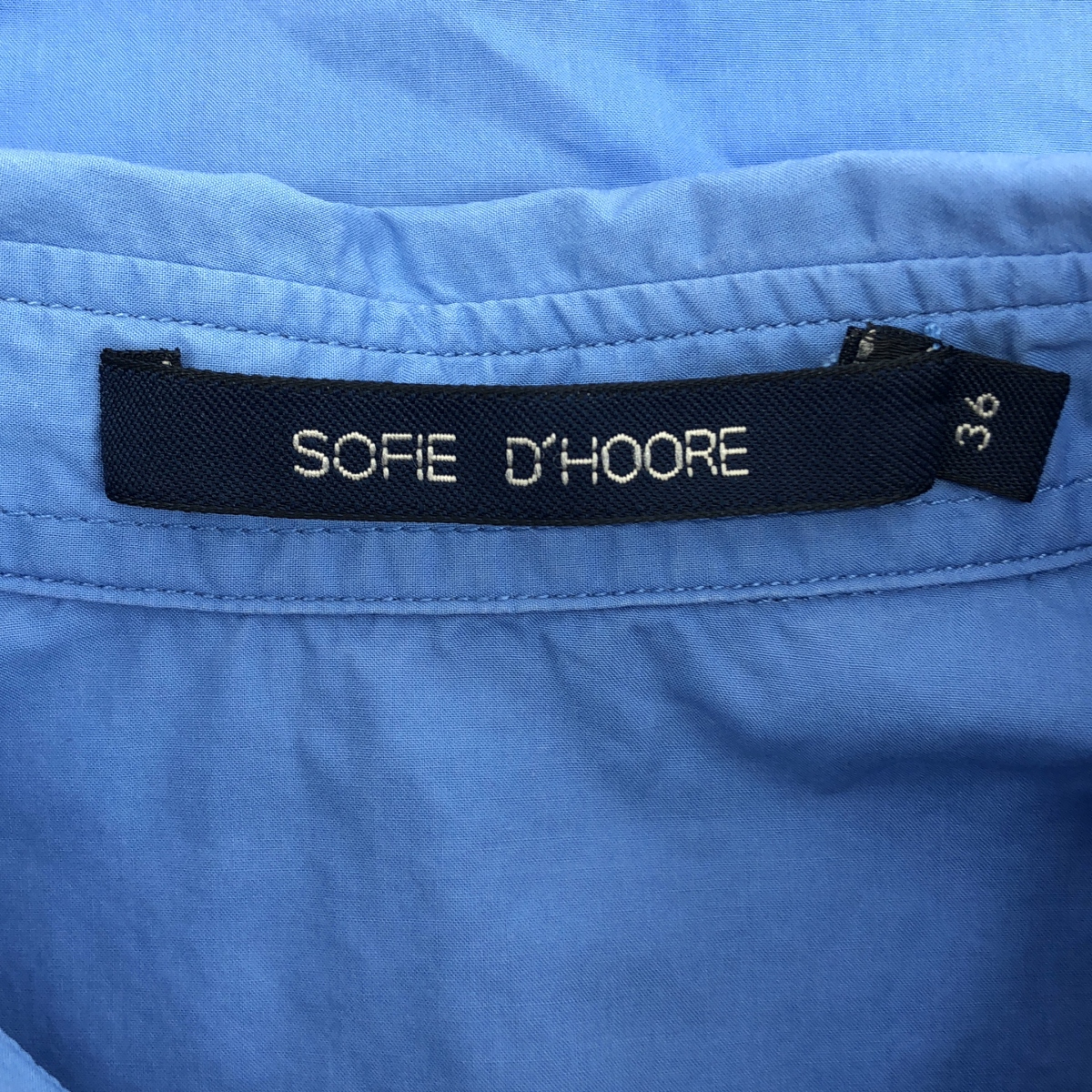 SOFIE D'HOORE / ソフィードール コットン オーバーサイズシャツ