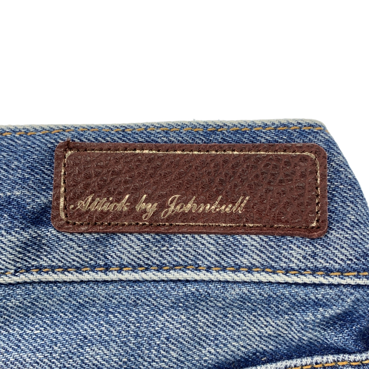 AP STUDIO / エーピーストゥディオ × ATTICK BY JOHNBULL / アティックバイジョンブル ダメージ加工 カットオフ デニム ショートパンツ ショーツ
