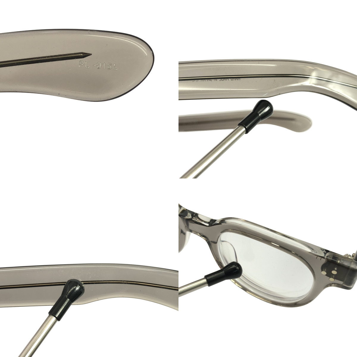 JULIUS TART OPTICAL / ジュリアスタートオプティカル クリアフレーム アイウェア メガネ / ユニセックス / PL-013L