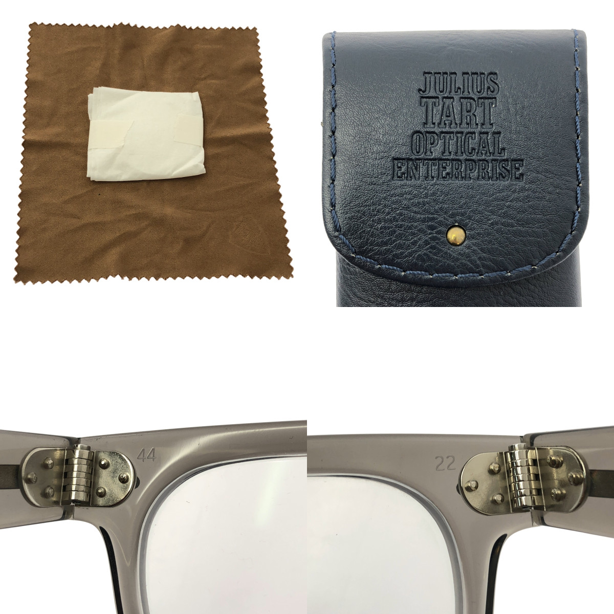 JULIUS TART OPTICAL / ジュリアスタートオプティカル クリアフレーム アイウェア メガネ / ユニセックス / PL-013L