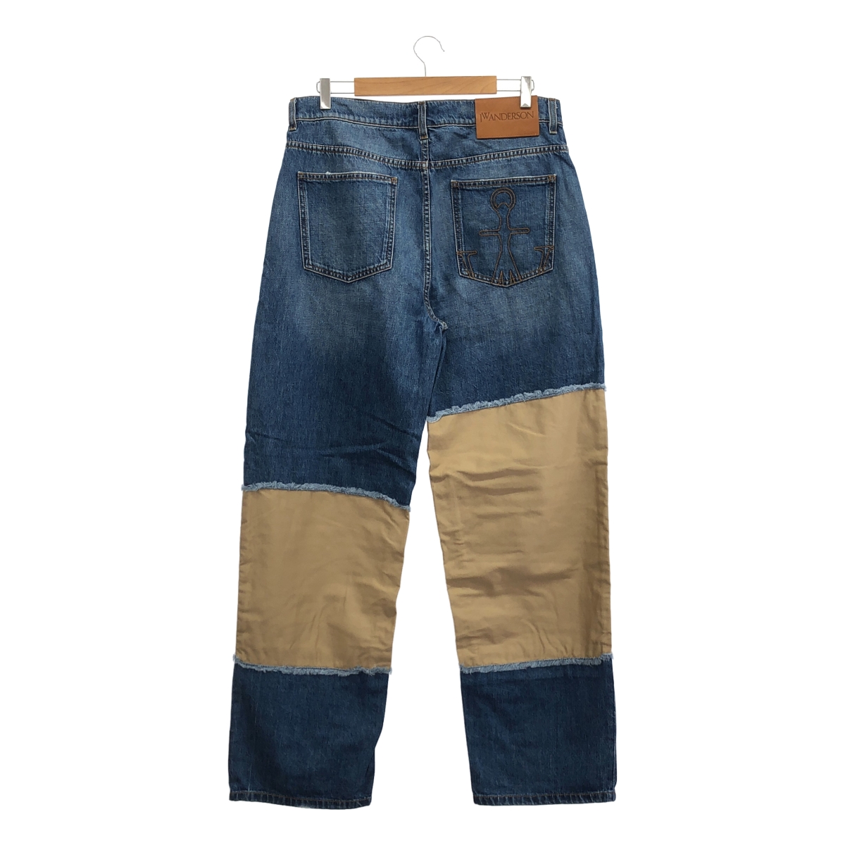 JW Anderson / ジェイダブルアンダーソン DISTRESSED JEAN ダメージ加工 異素材切替 デニムパンツ