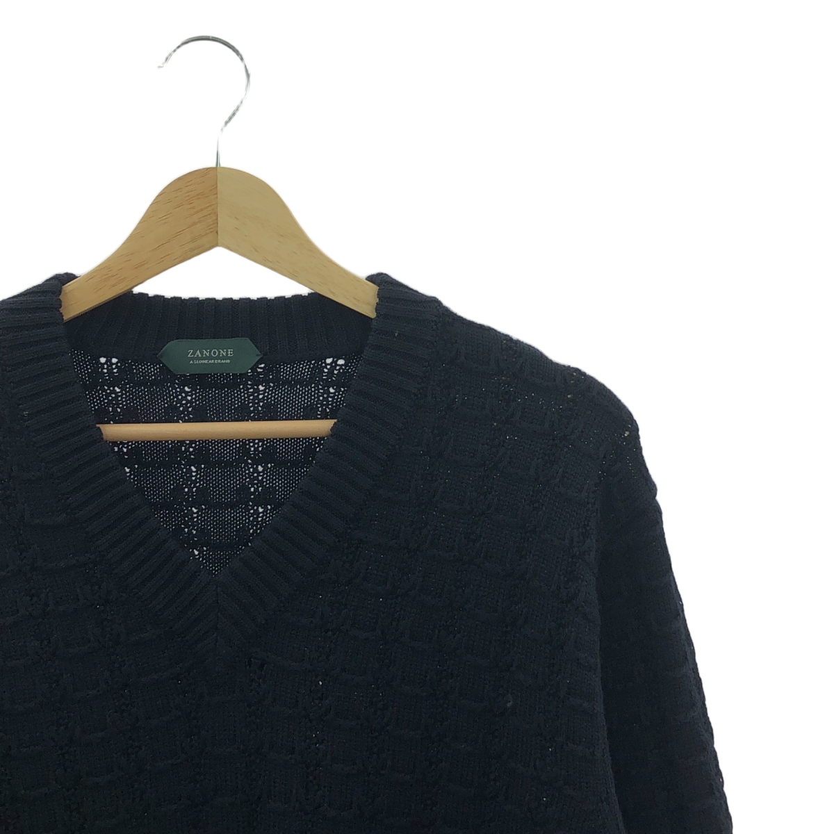 ZANONE / ザノーネ ウール Vネック ニット プルオーバー