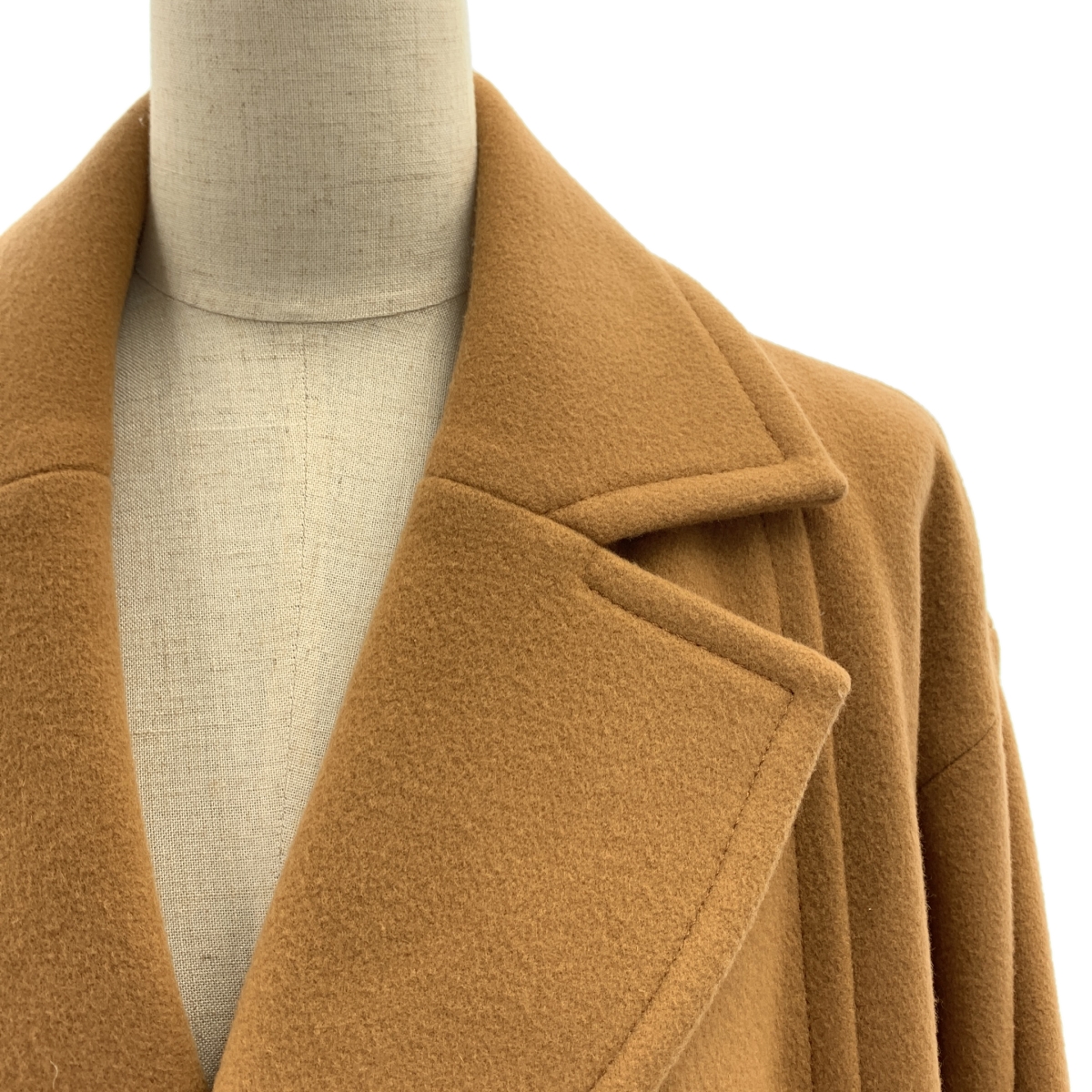 ISSEY MIYAKE / イッセイミヤケ ウール ラグランスリーブ チェスターコート