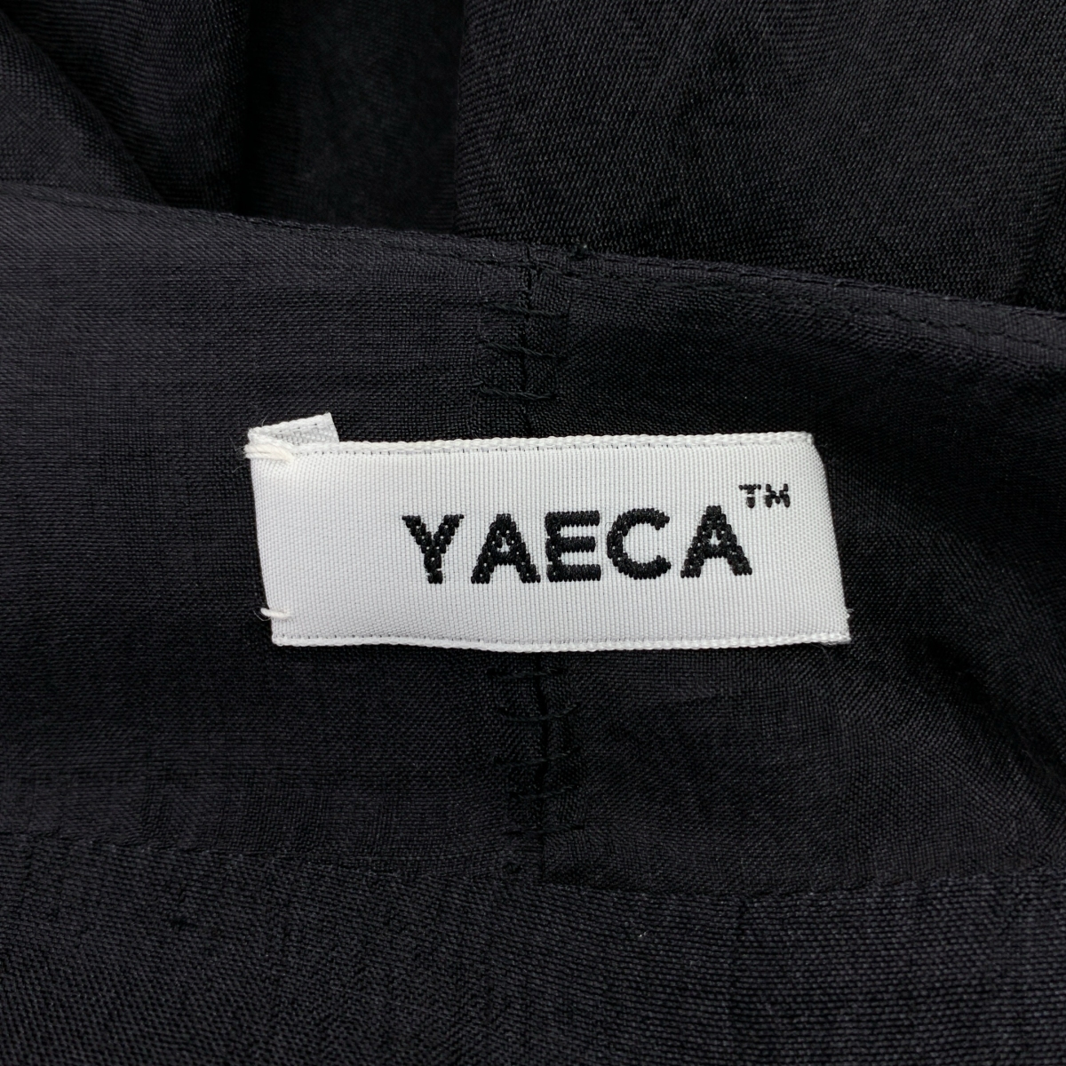 YAECA / ヤエカ シルク ギャザー カシュクールワンピース